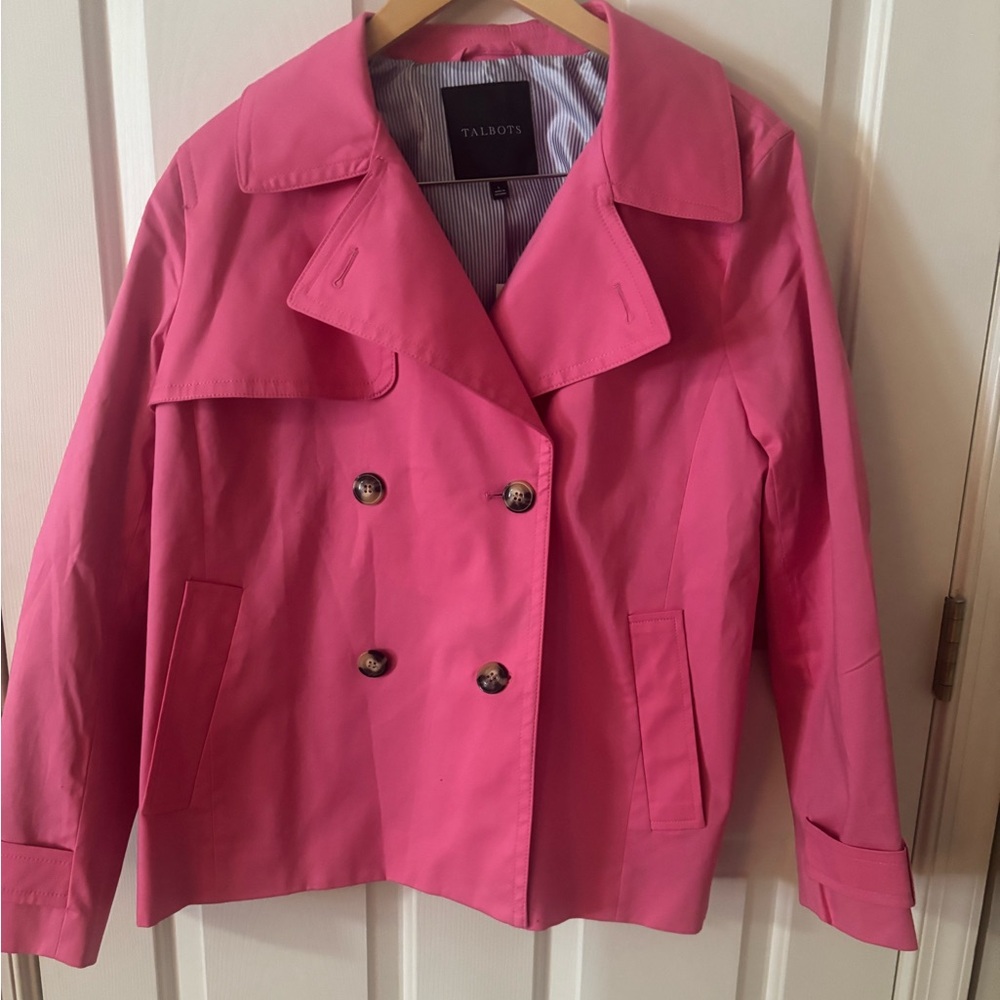 Talbots Pink Women's Jacket Large